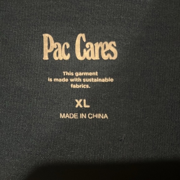PacCares Eco Shroom Embroidered T-Shirt: Size XL - Picture 4 of 5